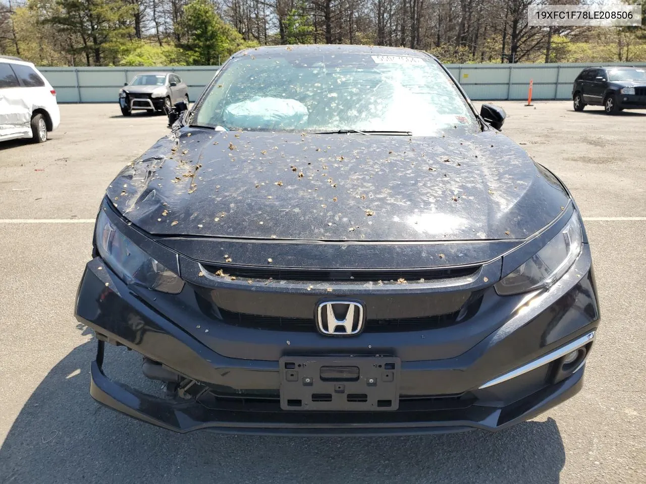 2020 Honda Civic Exl VIN: 19XFC1F78LE208506 Lot: 55047664