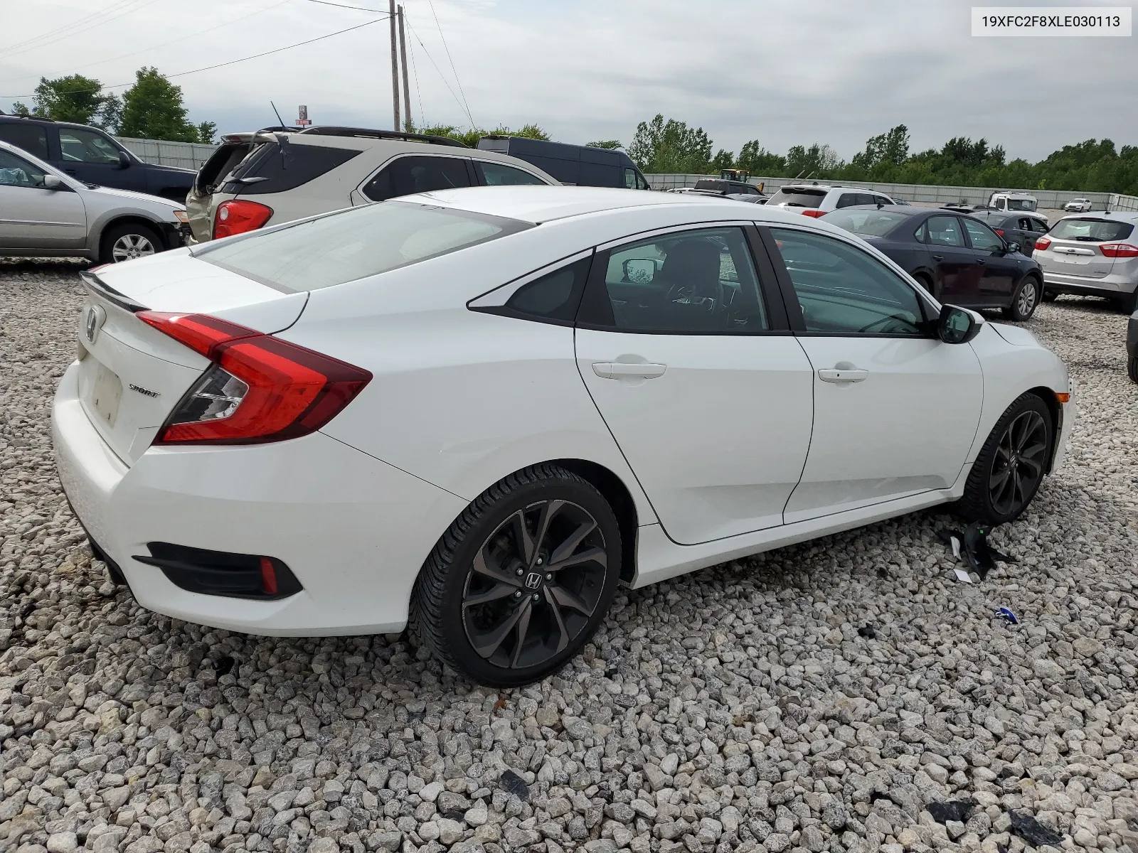 2020 Honda Civic Sport VIN: 19XFC2F8XLE030113 Lot: 59659184