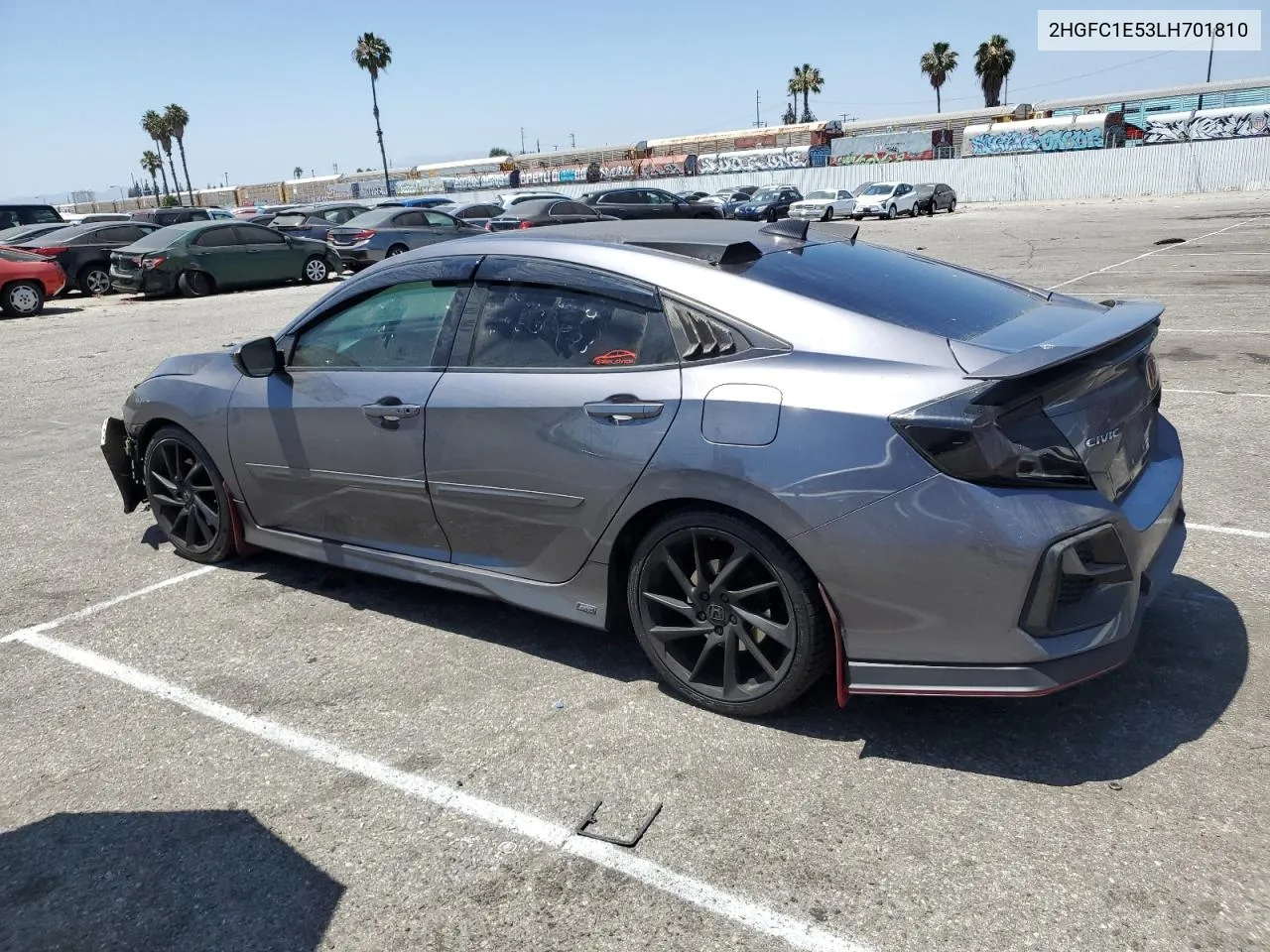 2020 Honda Civic Si VIN: 2HGFC1E53LH701810 Lot: 60566424