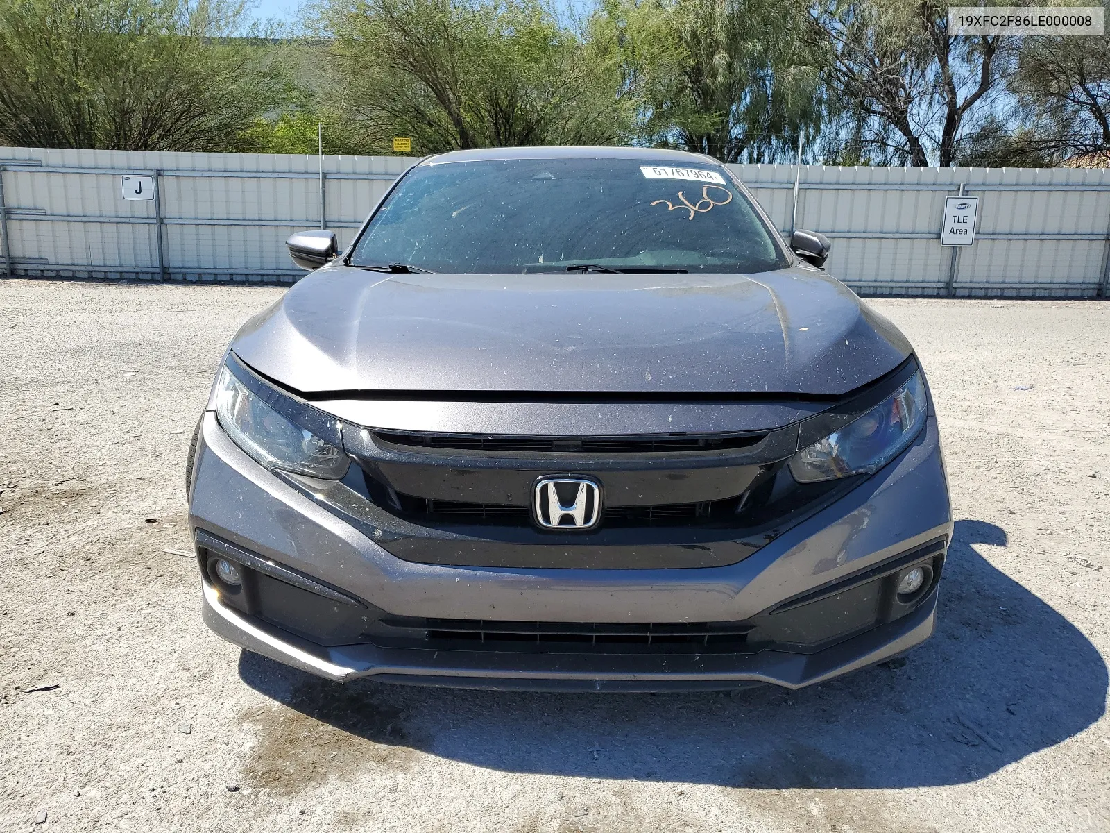 2020 Honda Civic Sport VIN: 19XFC2F86LE000008 Lot: 61767964