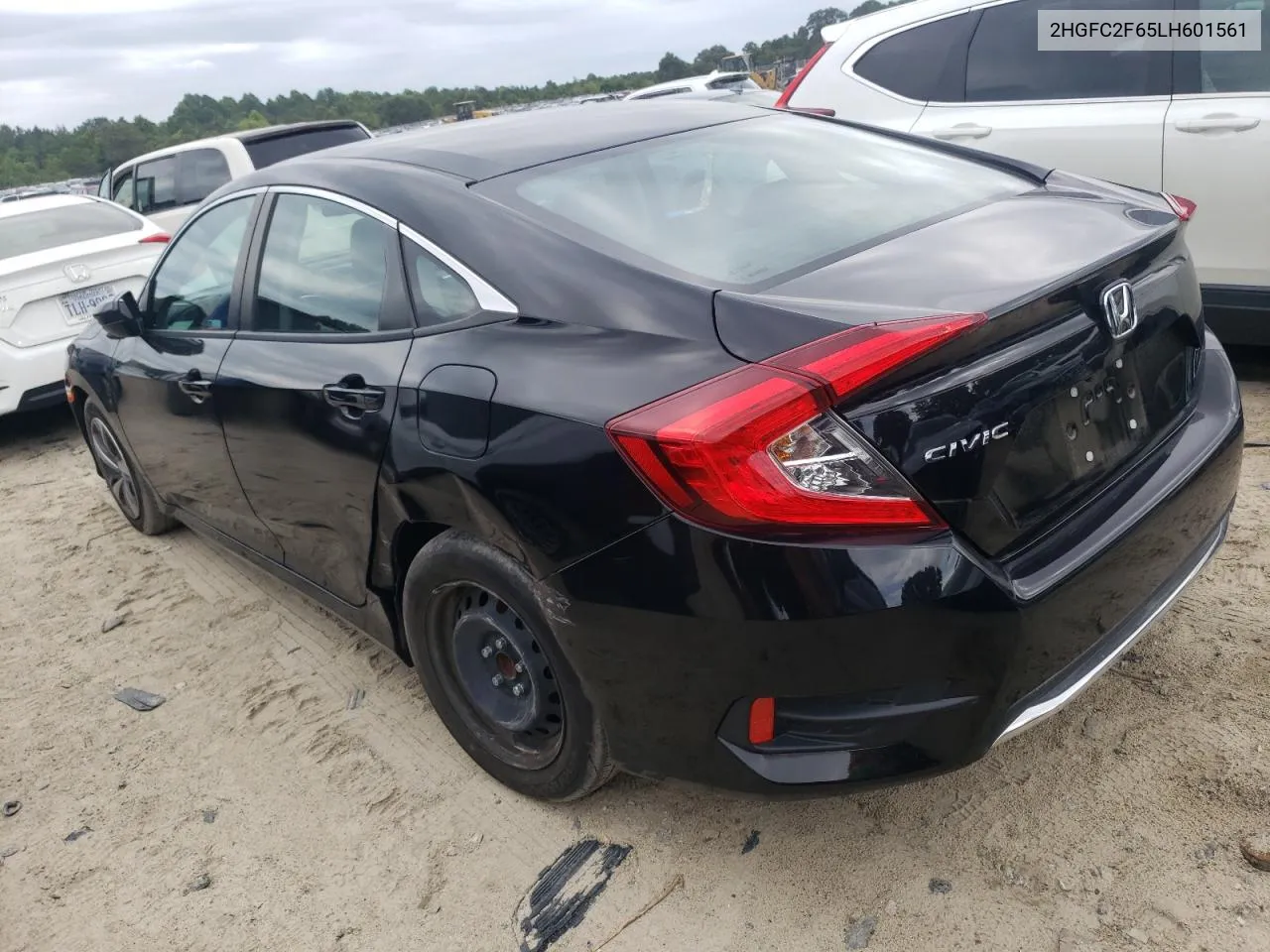 2020 Honda Civic Lx VIN: 2HGFC2F65LH601561 Lot: 62388004