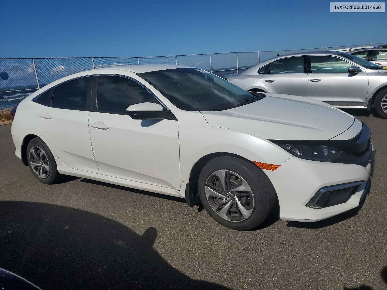 2020 Honda Civic Lx VIN: 19XFC2F66LE014960 Lot: 63241154