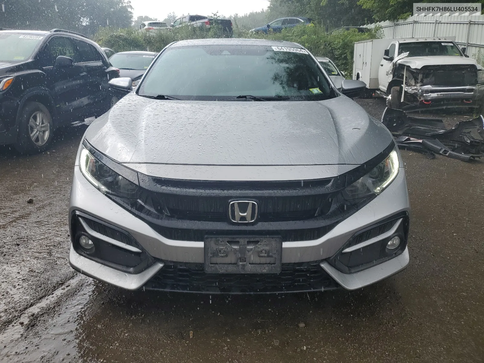 2020 Honda Civic Exl VIN: SHHFK7H86LU405534 Lot: 64195964