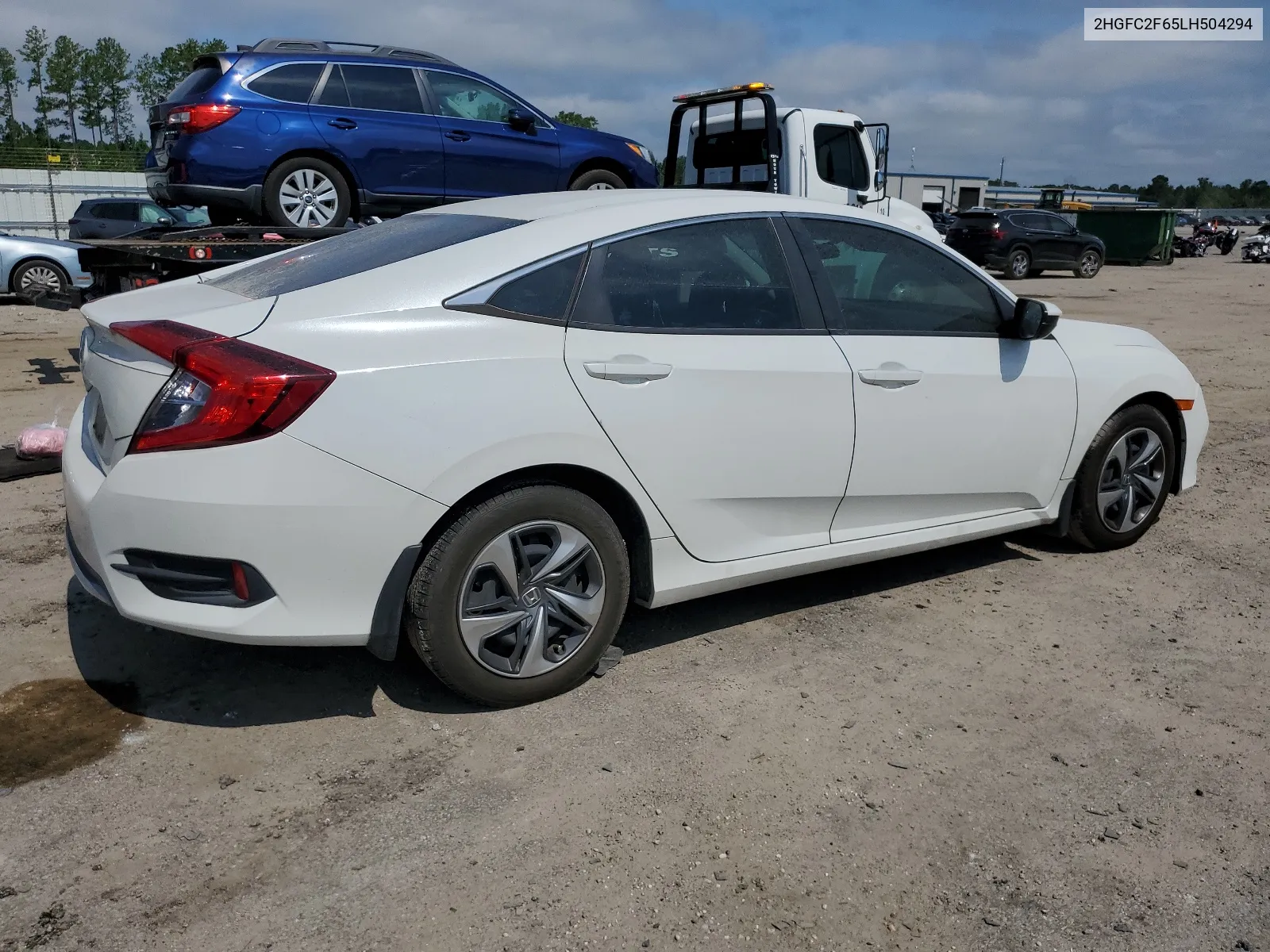 2020 Honda Civic Lx VIN: 2HGFC2F65LH504294 Lot: 64735704