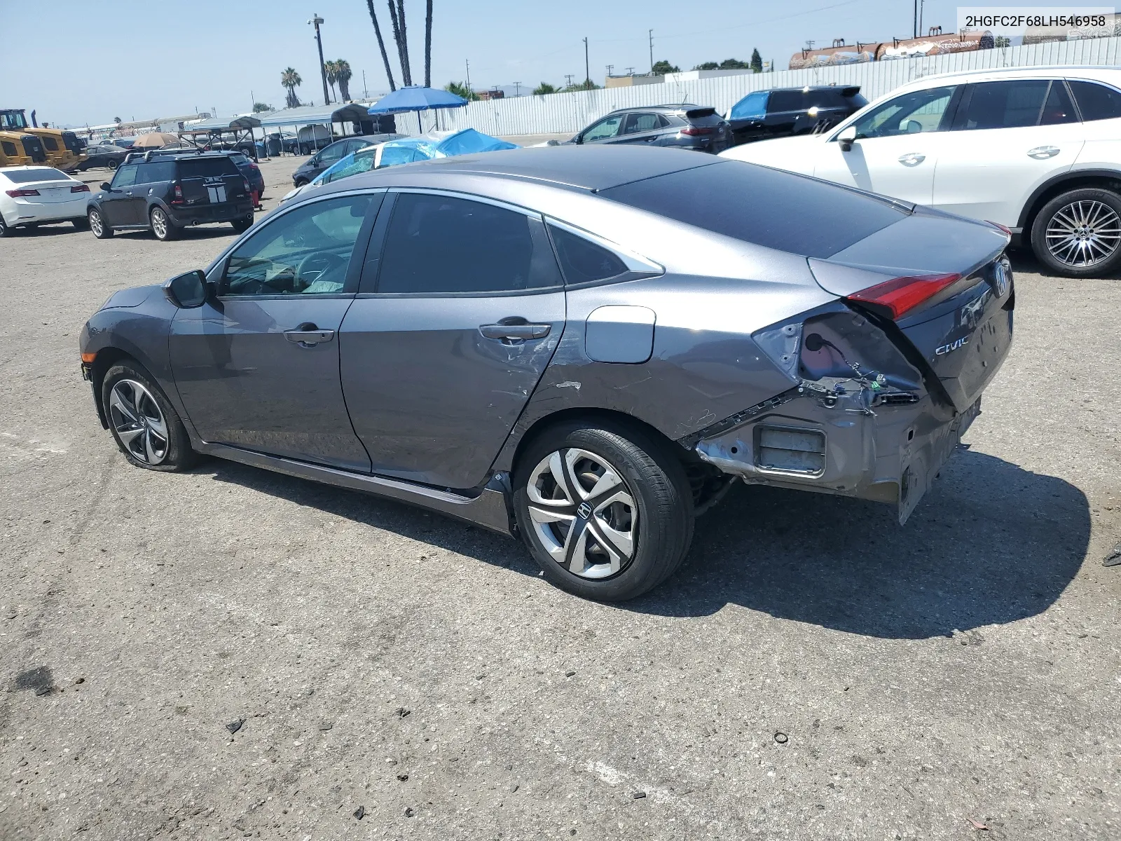 2020 Honda Civic Lx VIN: 2HGFC2F68LH546958 Lot: 64853014