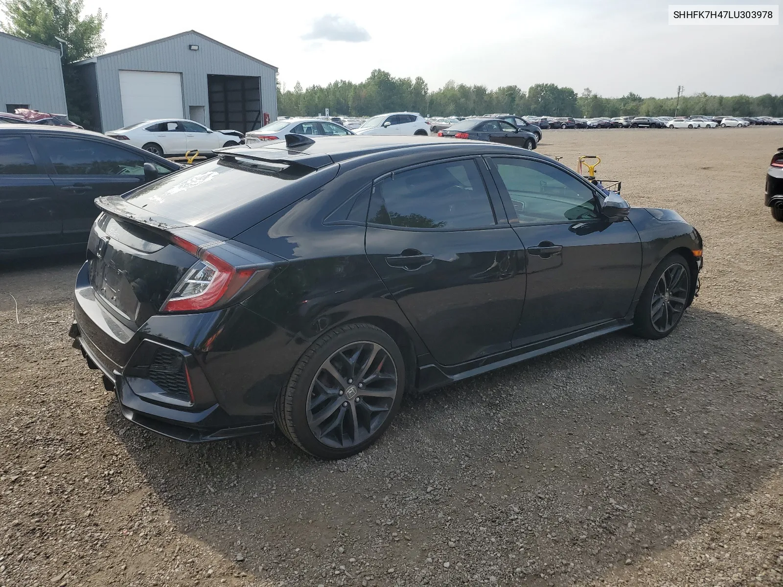 2020 Honda Civic Sport VIN: SHHFK7H47LU303978 Lot: 65207974