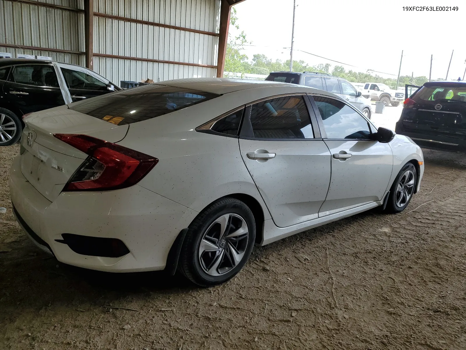 2020 Honda Civic Lx VIN: 19XFC2F63LE002149 Lot: 65608604