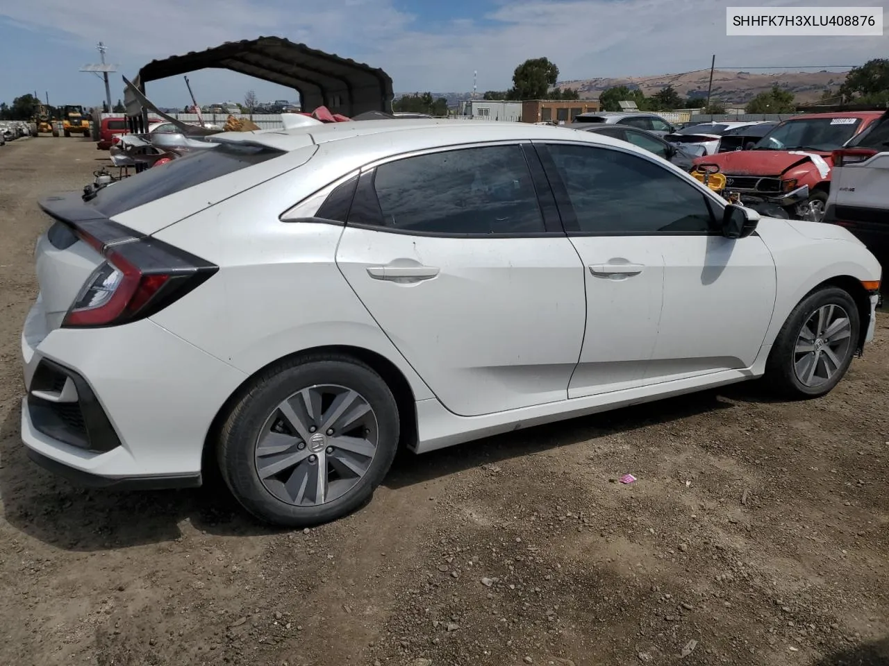 SHHFK7H3XLU408876 2020 Honda Civic Lx