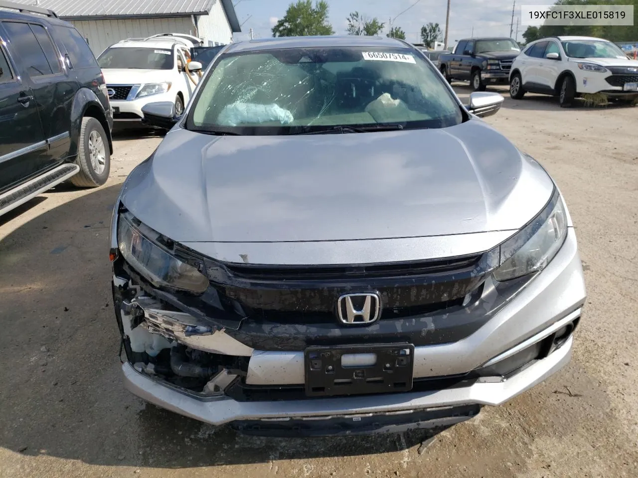 2020 Honda Civic Ex VIN: 19XFC1F3XLE015819 Lot: 66507514