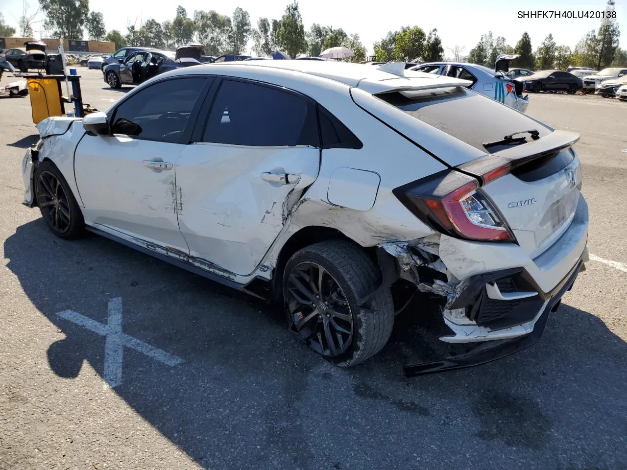 SHHFK7H40LU420138 2020 Honda Civic Sport