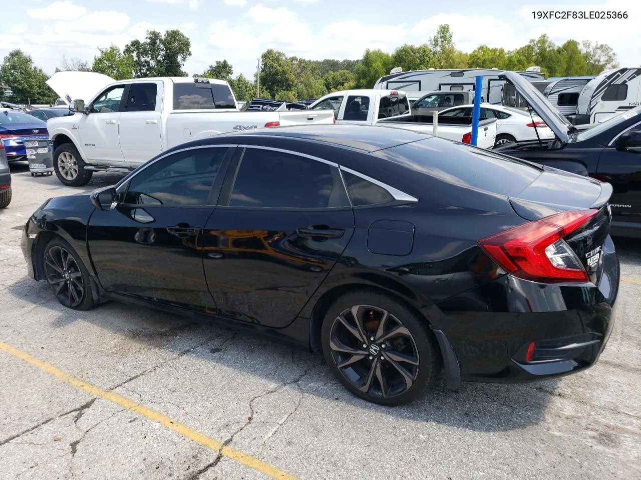 2020 Honda Civic Sport VIN: 19XFC2F83LE025366 Lot: 67568314