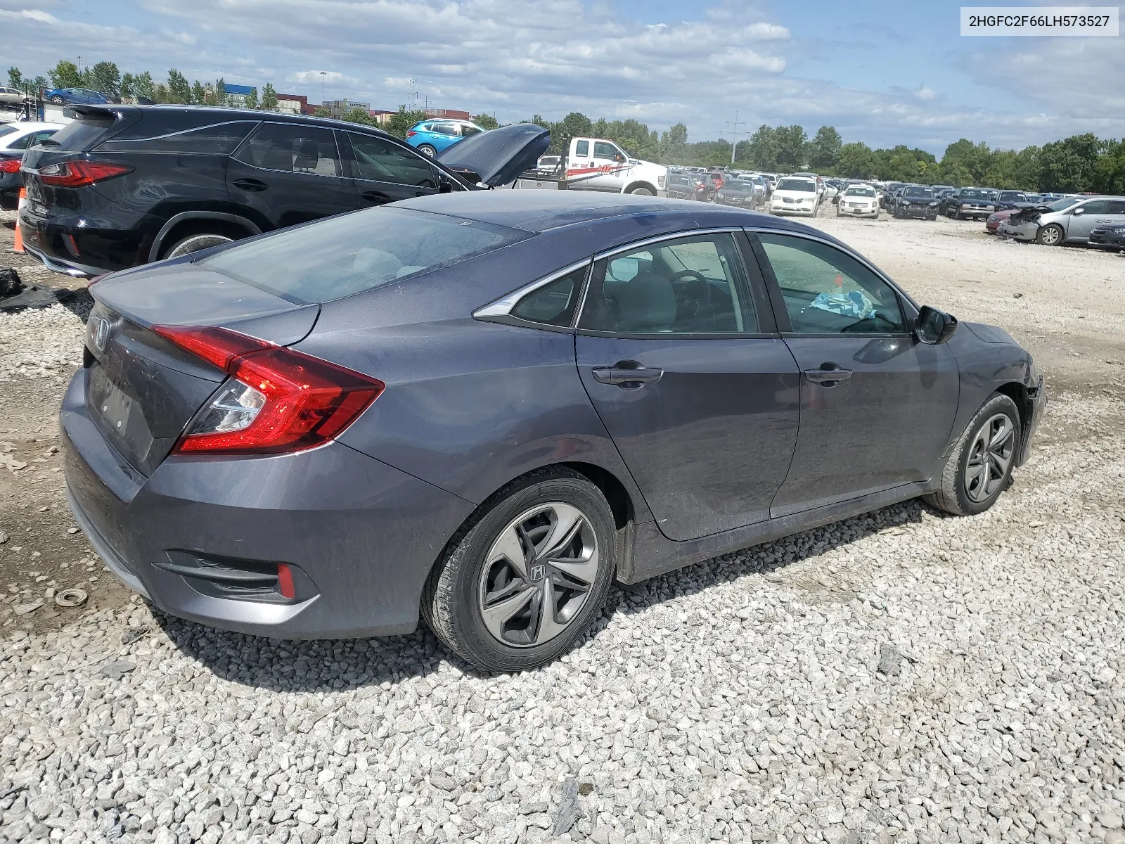 2020 Honda Civic Lx VIN: 2HGFC2F66LH573527 Lot: 67862794