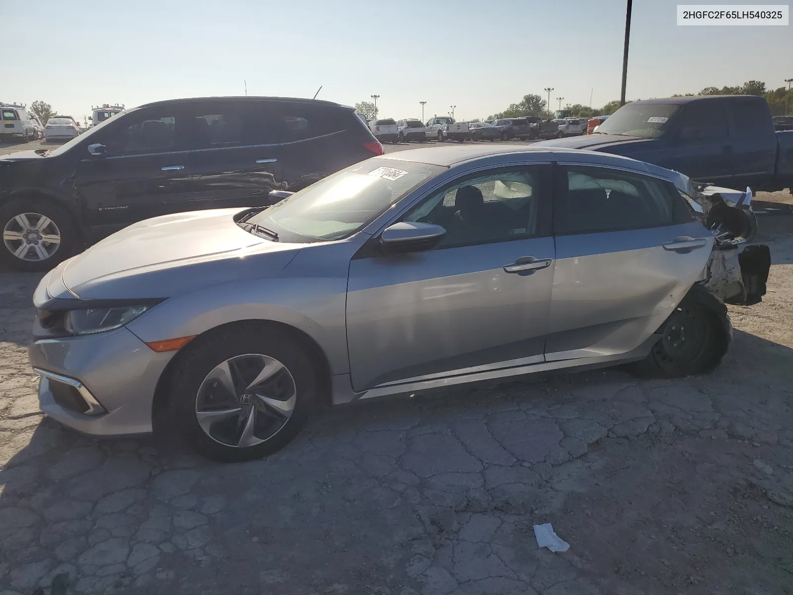 2020 Honda Civic Lx VIN: 2HGFC2F65LH540325 Lot: 67885854