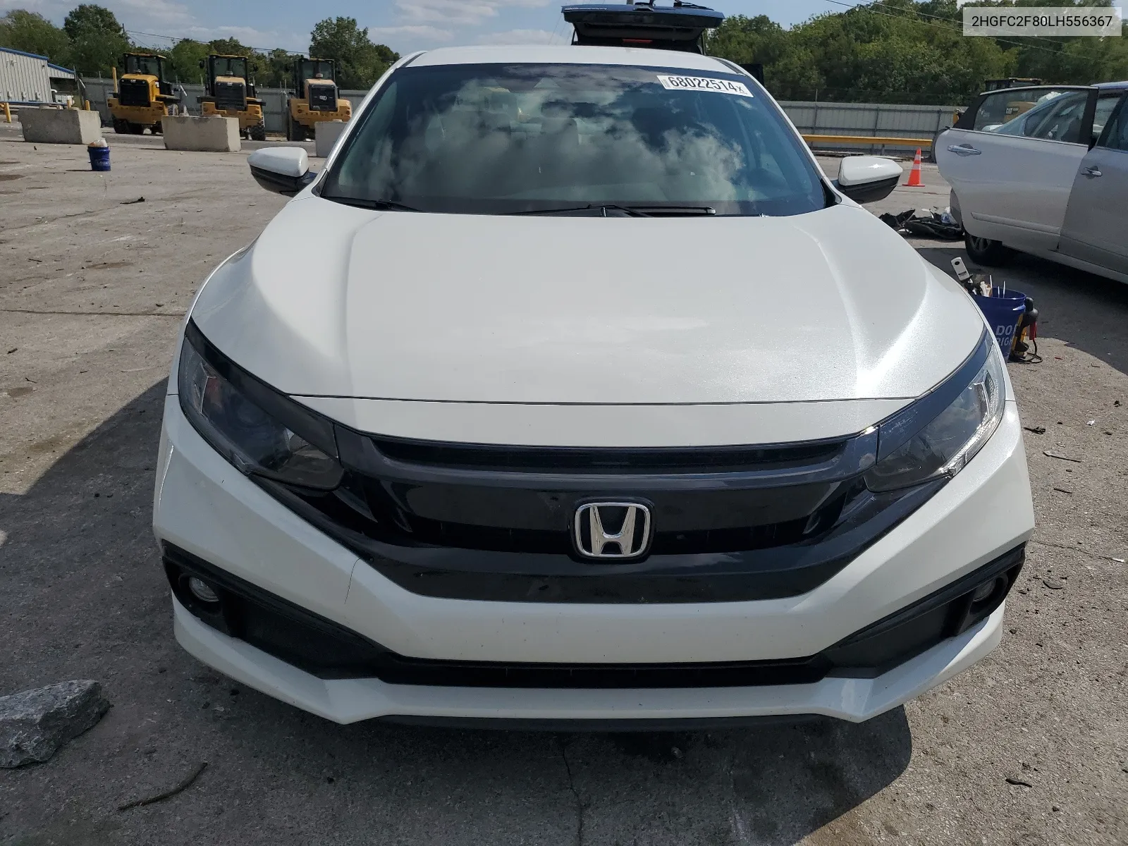 2020 Honda Civic Sport VIN: 2HGFC2F80LH556367 Lot: 68022514