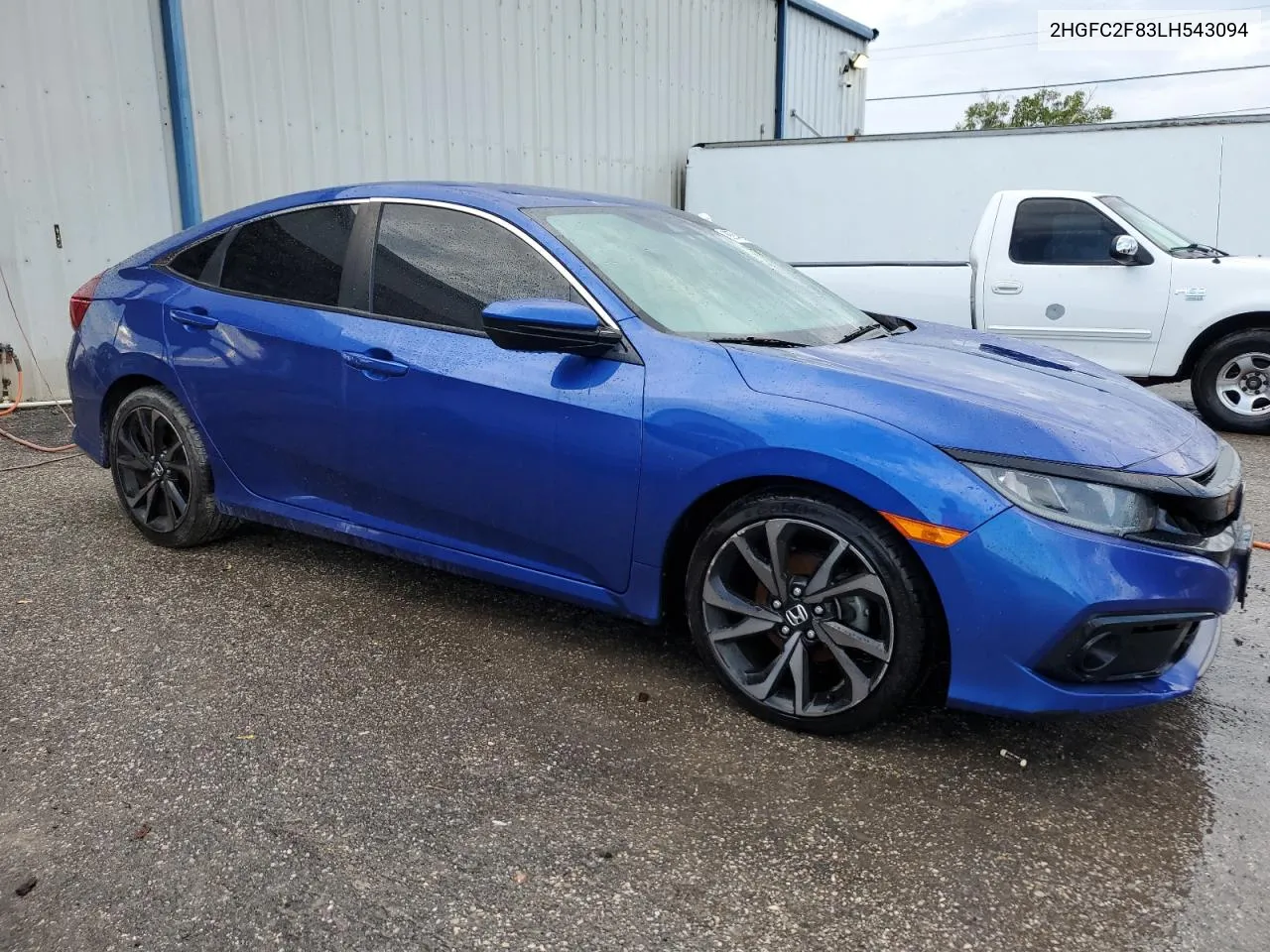 2020 Honda Civic Sport VIN: 2HGFC2F83LH543094 Lot: 68054234