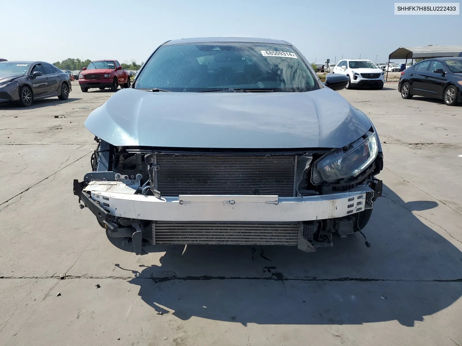 SHHFK7H85LU222433 2020 Honda Civic Exl