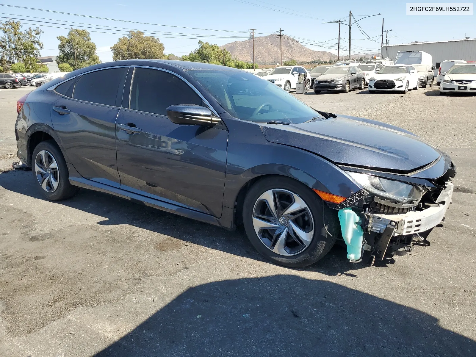 2HGFC2F69LH552722 2020 Honda Civic Lx