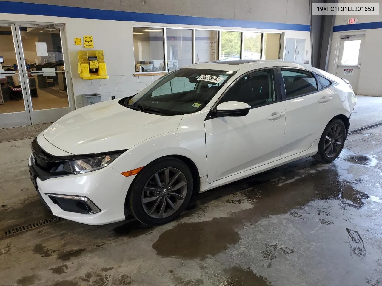 19XFC1F31LE201653 2020 Honda Civic Ex