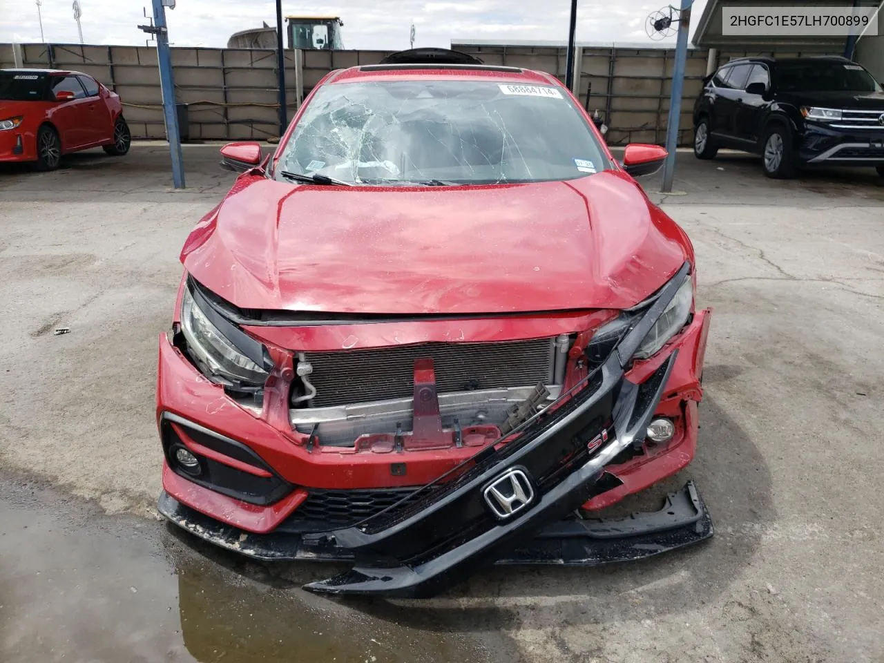 2020 Honda Civic Si VIN: 2HGFC1E57LH700899 Lot: 68884714