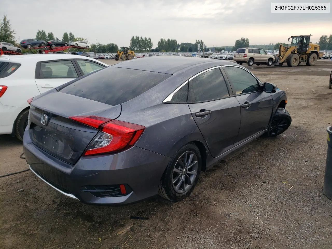 2020 Honda Civic Ex VIN: 2HGFC2F77LH025366 Lot: 69134004