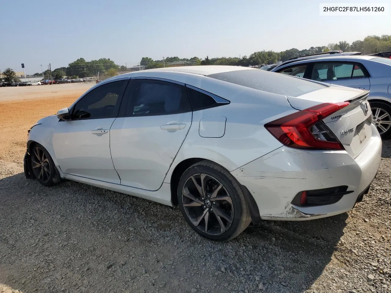 2020 Honda Civic Sport VIN: 2HGFC2F87LH561260 Lot: 69204684