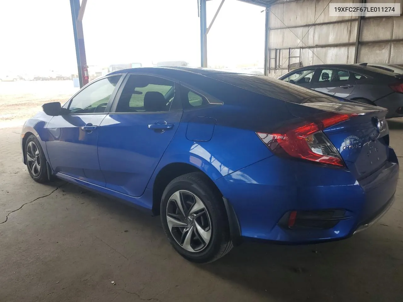 2020 Honda Civic Lx VIN: 19XFC2F67LE011274 Lot: 69222254