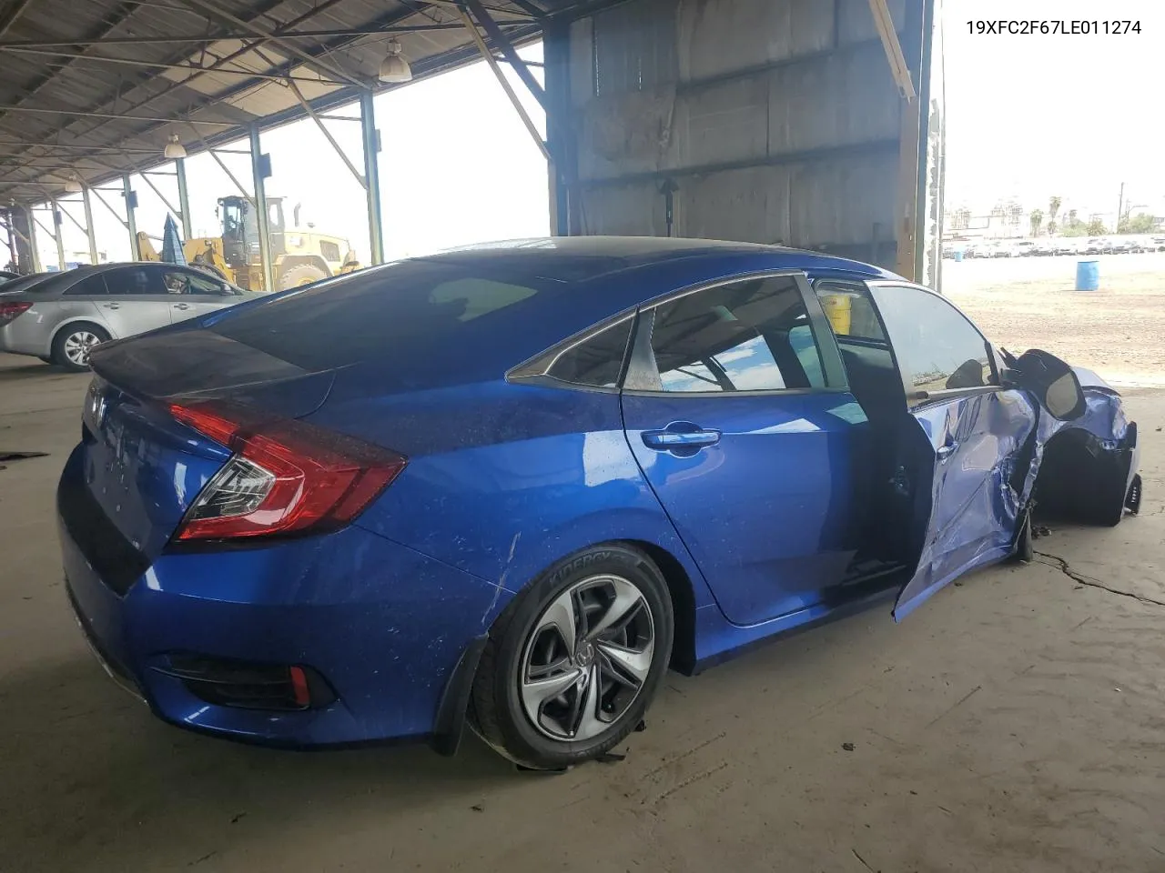 2020 Honda Civic Lx VIN: 19XFC2F67LE011274 Lot: 69222254