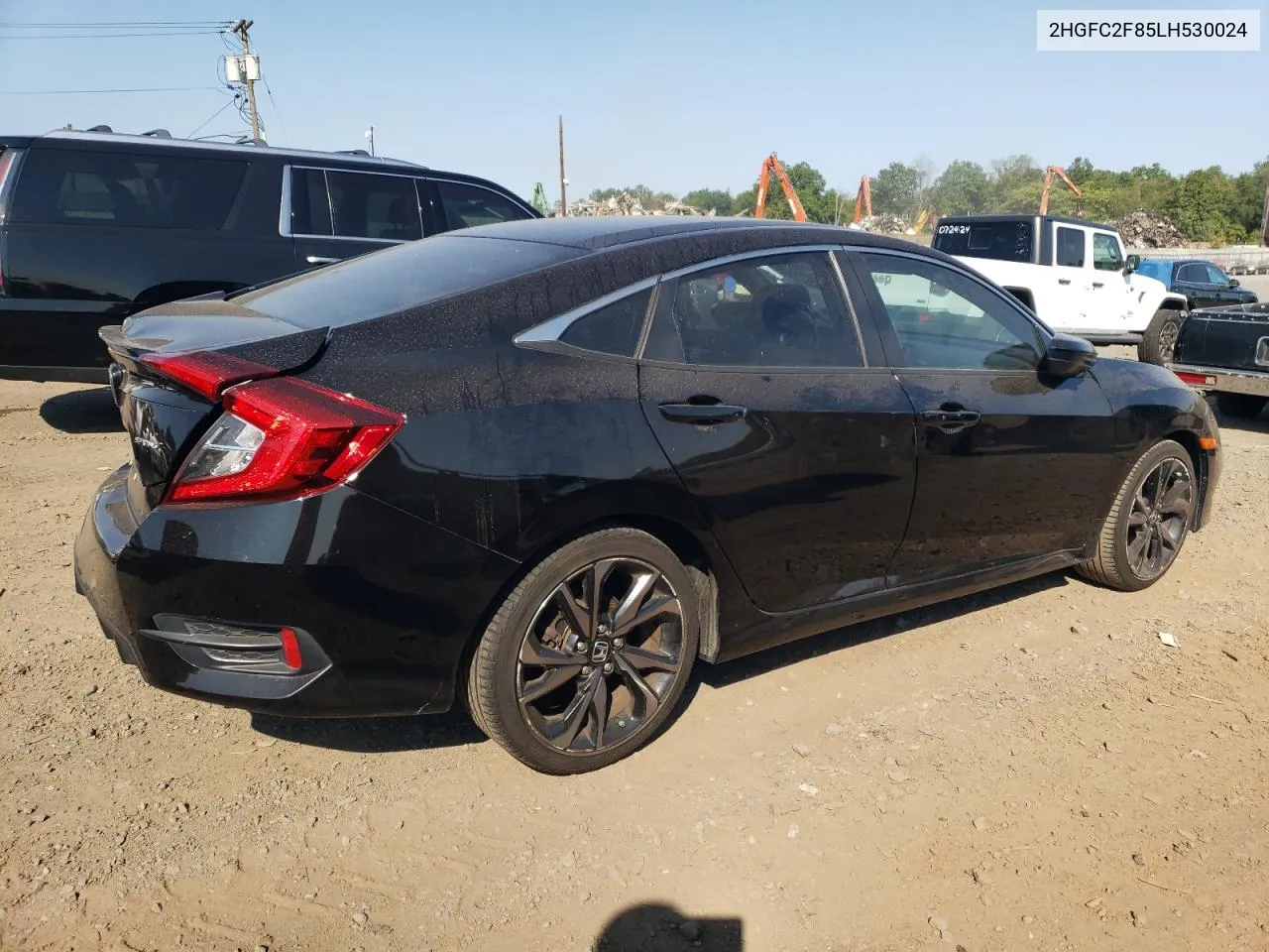 2020 Honda Civic Sport VIN: 2HGFC2F85LH530024 Lot: 69778114