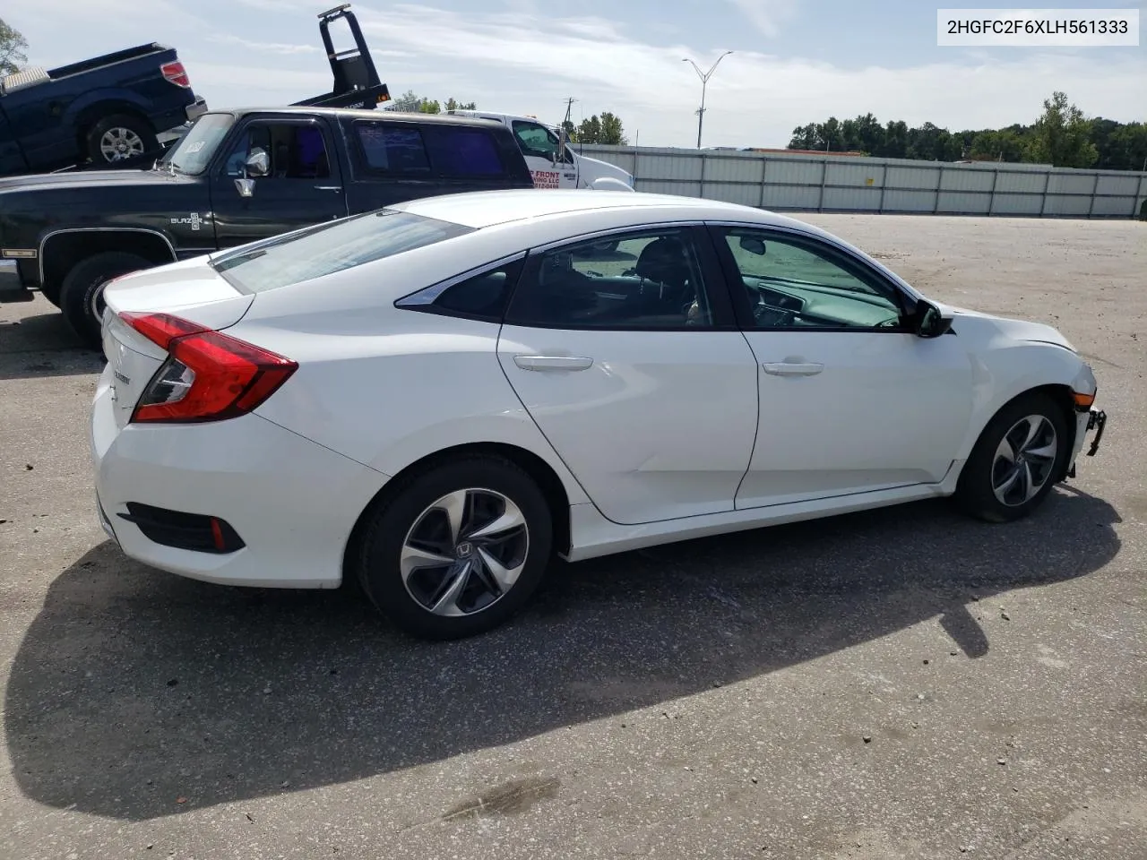 2020 Honda Civic Lx VIN: 2HGFC2F6XLH561333 Lot: 69807524