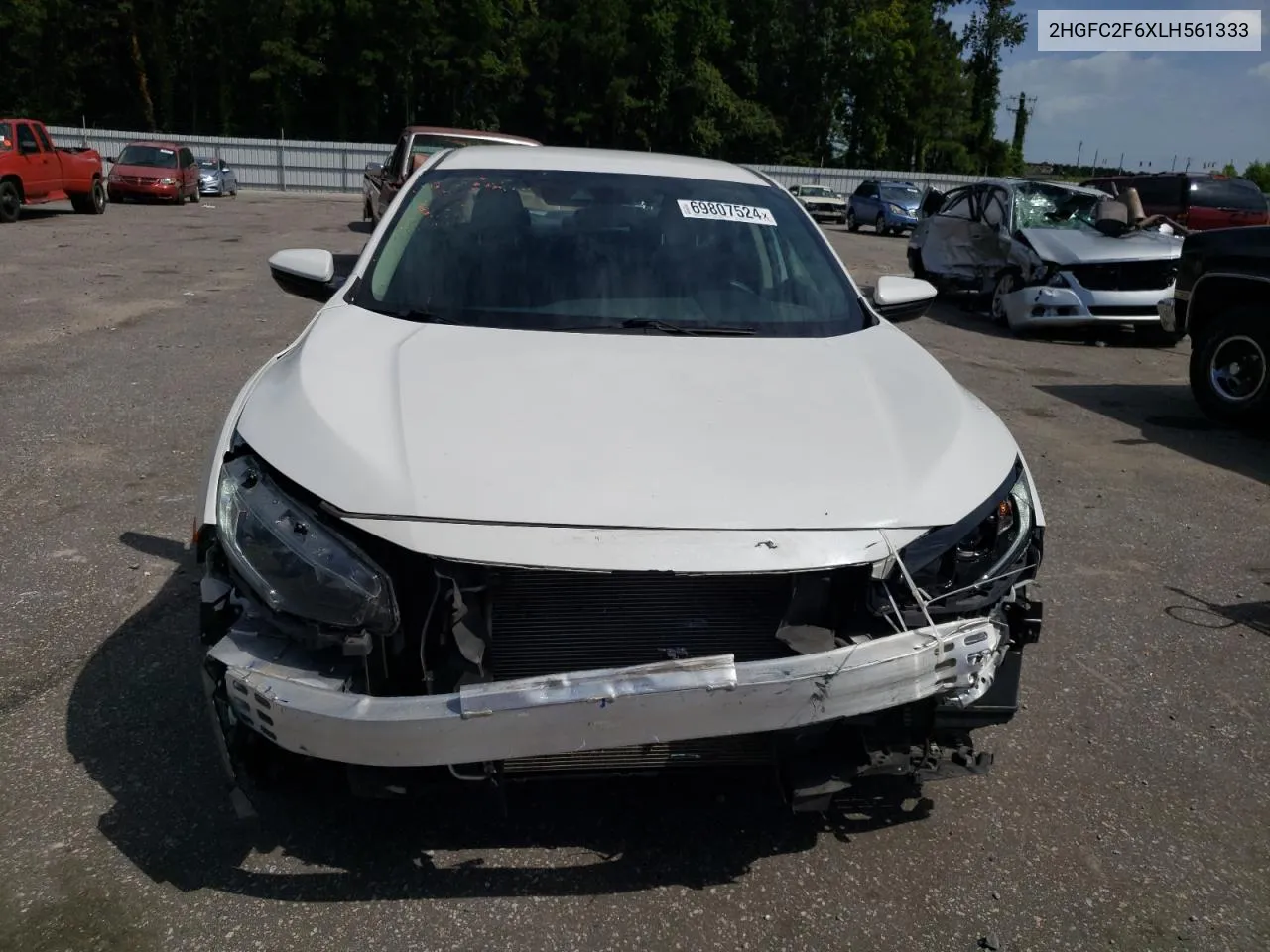 2HGFC2F6XLH561333 2020 Honda Civic Lx