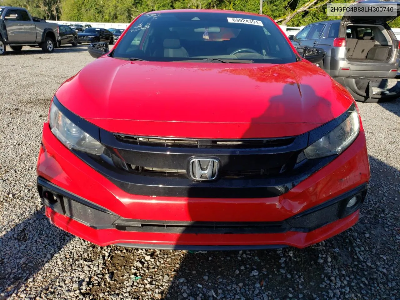 2020 Honda Civic Sport VIN: 2HGFC4B88LH300740 Lot: 69924394