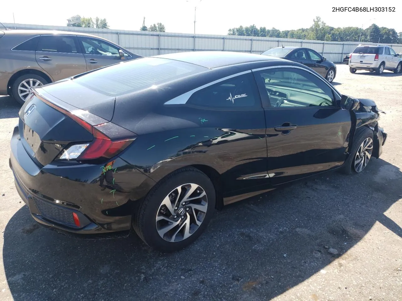 2HGFC4B68LH303152 2020 Honda Civic Lx