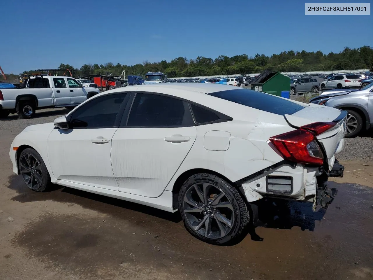 2HGFC2F8XLH517091 2020 Honda Civic Sport