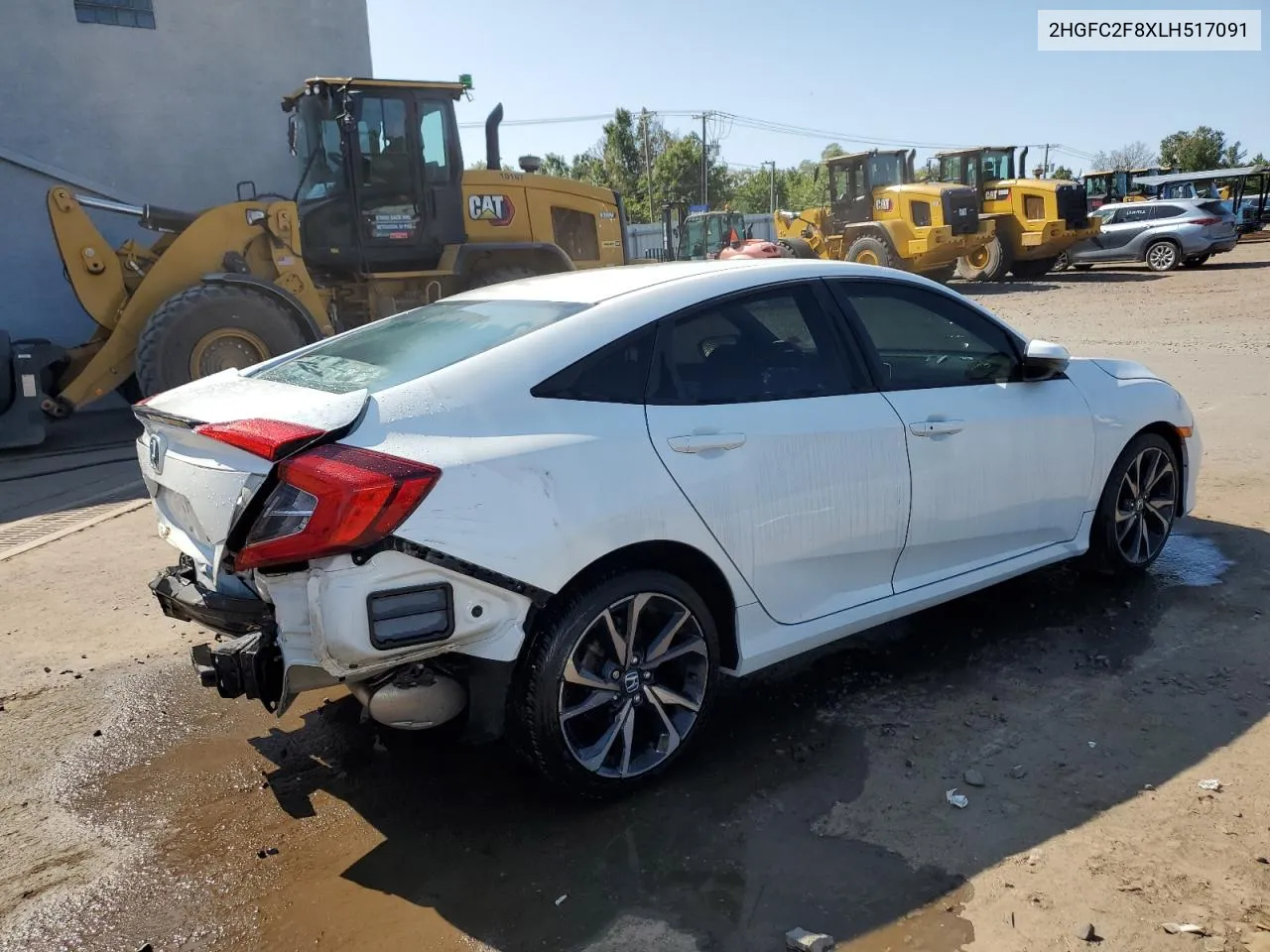 2HGFC2F8XLH517091 2020 Honda Civic Sport