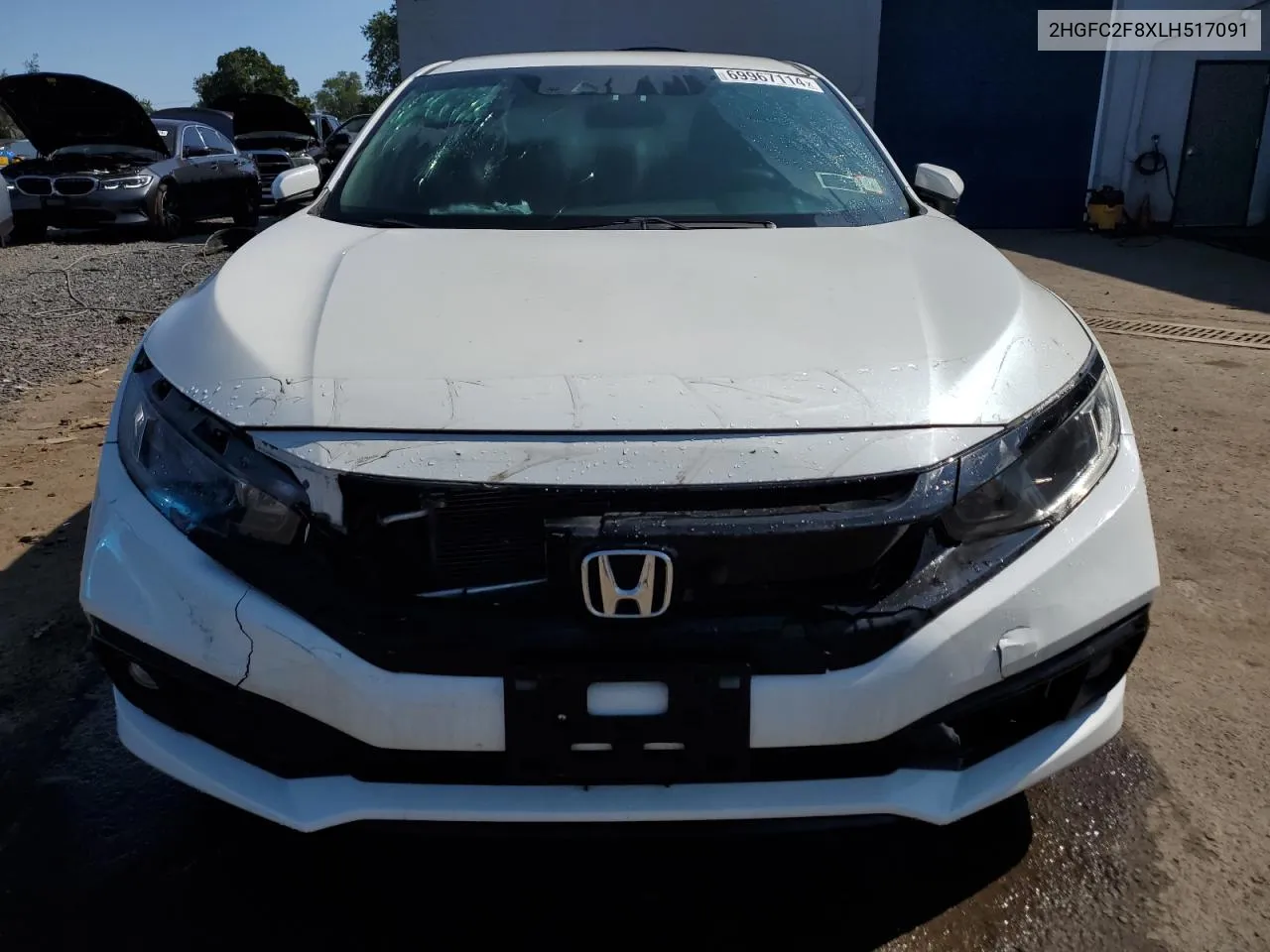 2HGFC2F8XLH517091 2020 Honda Civic Sport