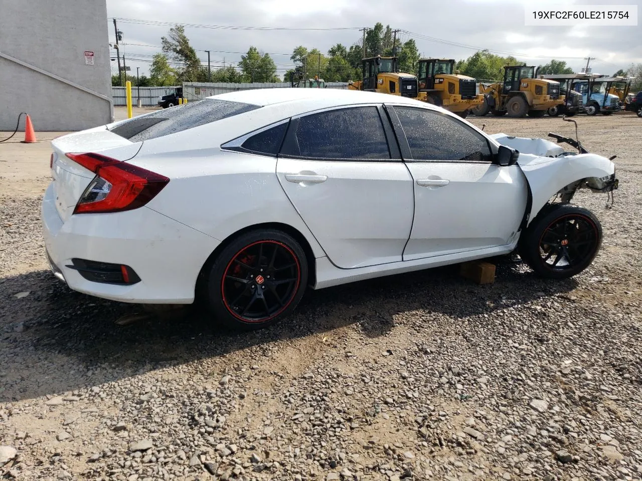 19XFC2F60LE215754 2020 Honda Civic Lx