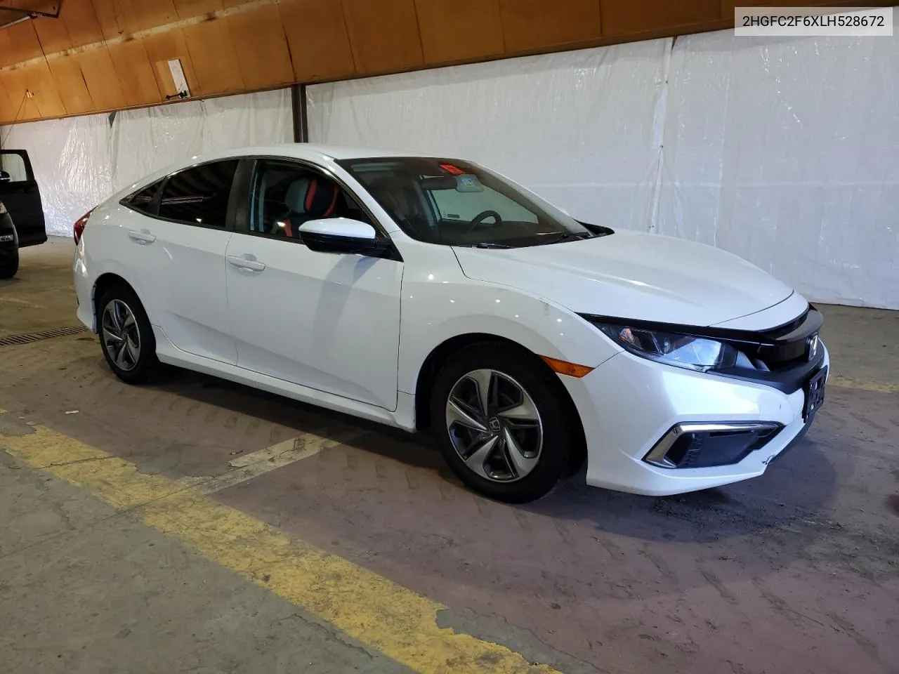 2020 Honda Civic Lx VIN: 2HGFC2F6XLH528672 Lot: 70238944