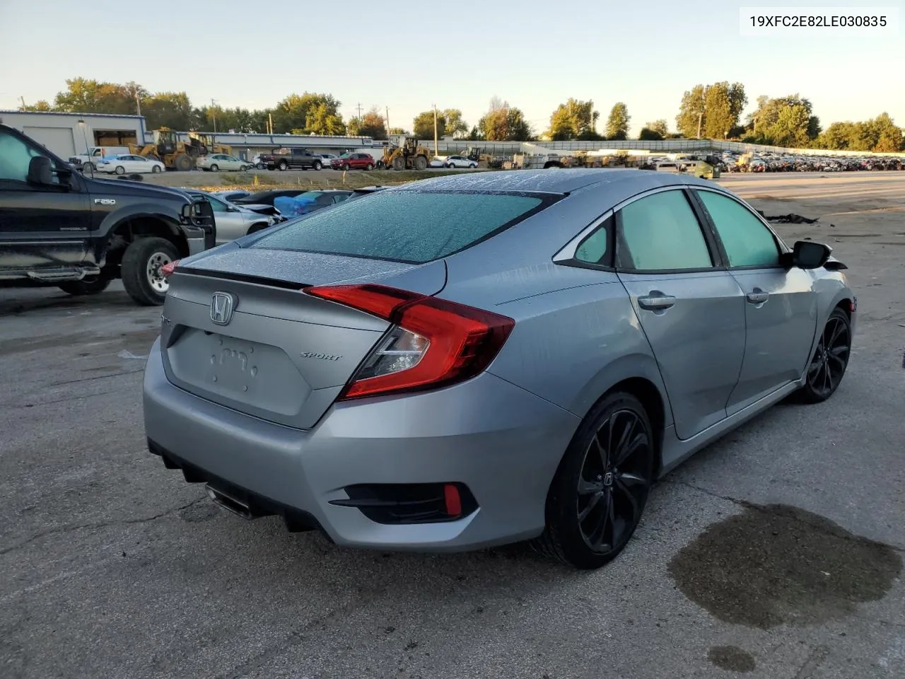 2020 Honda Civic Sport VIN: 19XFC2E82LE030835 Lot: 70258574