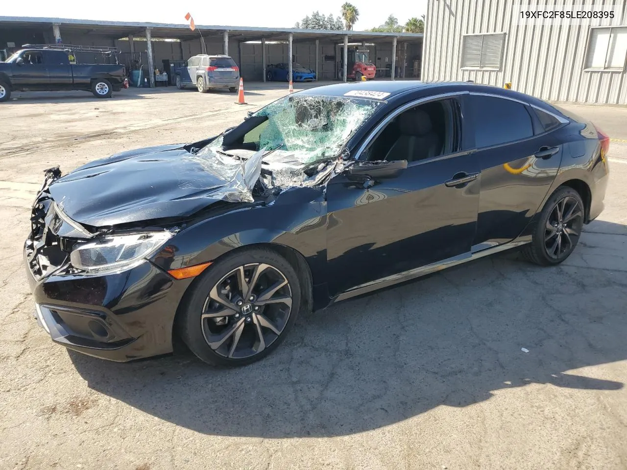 2020 Honda Civic Sport VIN: 19XFC2F85LE208395 Lot: 70438424