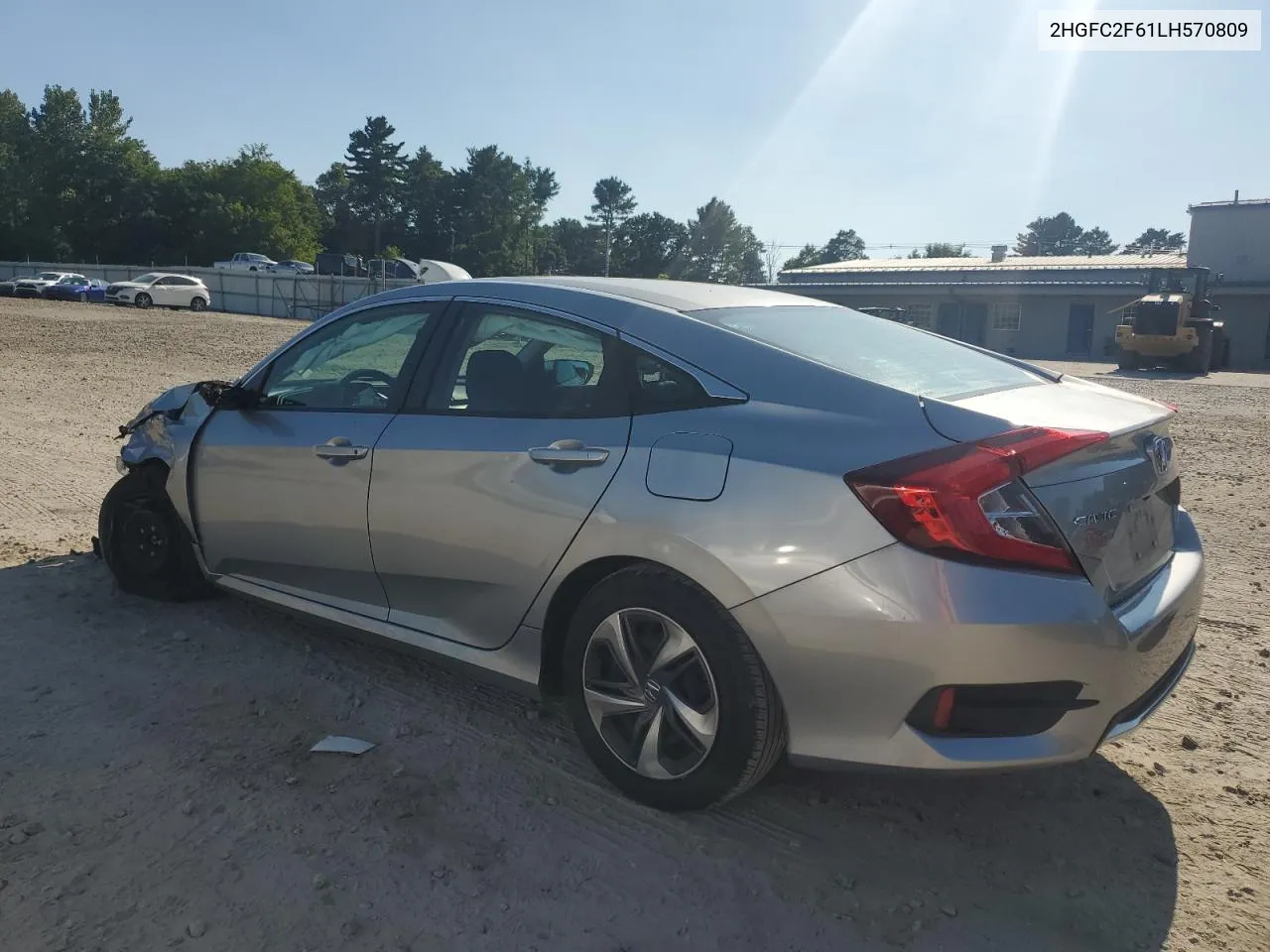 2020 Honda Civic Lx VIN: 2HGFC2F61LH570809 Lot: 70454224