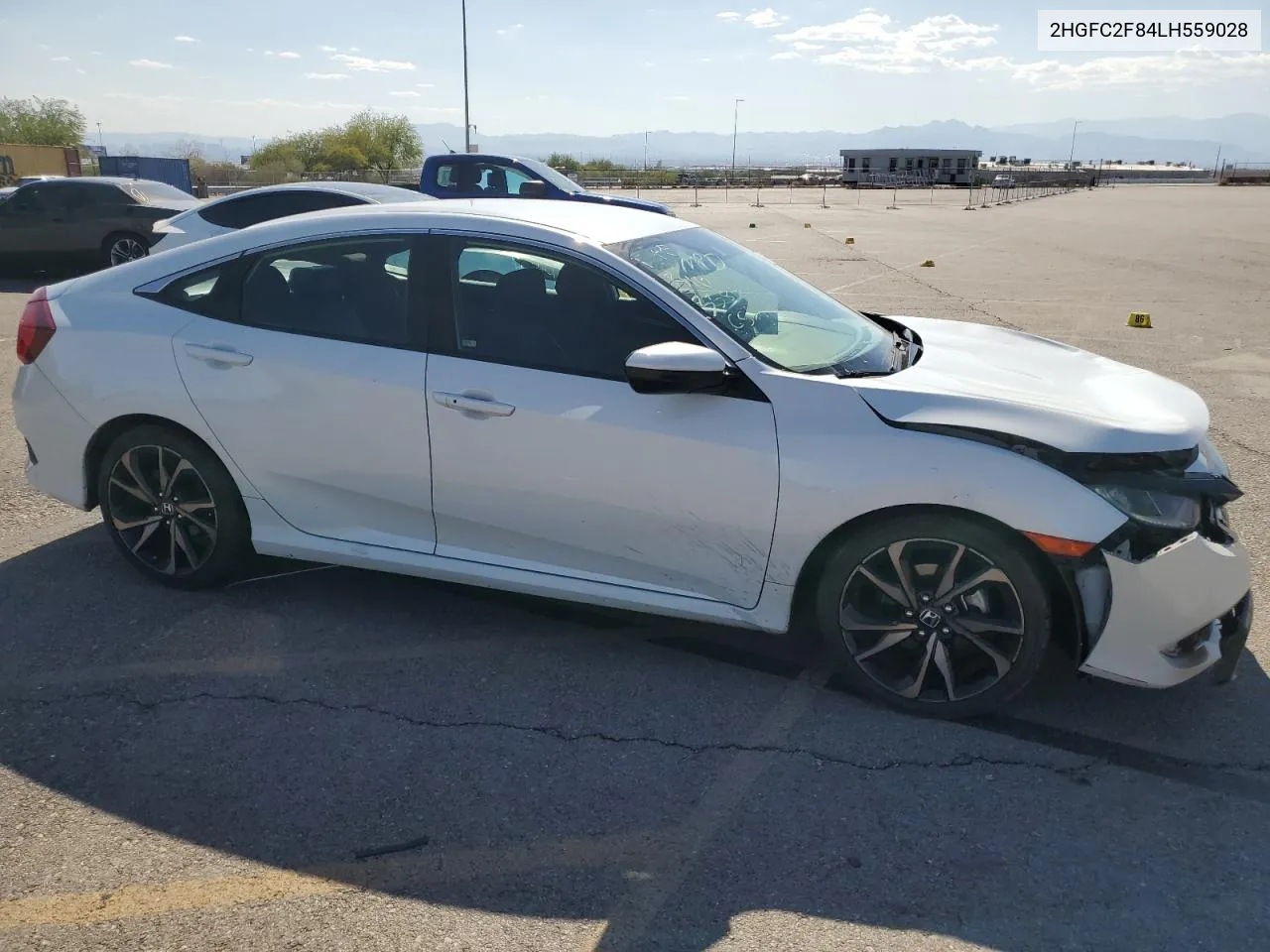 2020 Honda Civic Sport VIN: 2HGFC2F84LH559028 Lot: 70466914