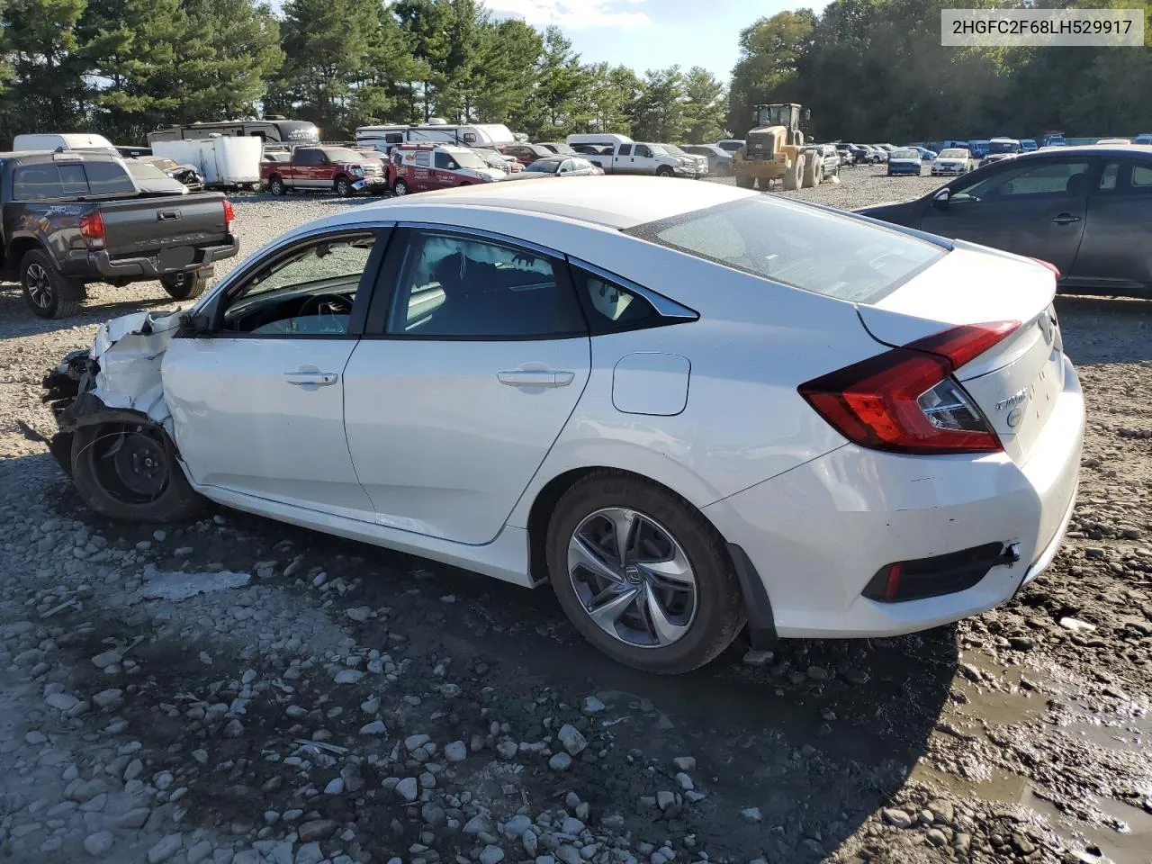 2020 Honda Civic Lx VIN: 2HGFC2F68LH529917 Lot: 70677984