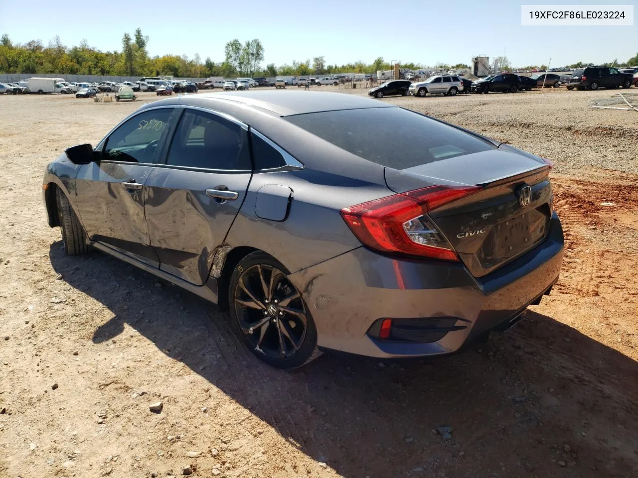 2020 Honda Civic Sport VIN: 19XFC2F86LE023224 Lot: 70733092