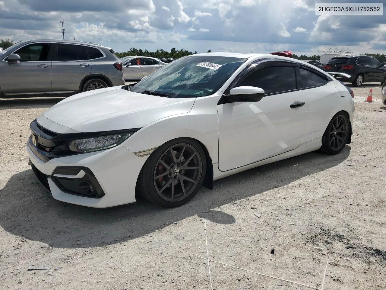 2HGFC3A5XLH752562 2020 Honda Civic Si