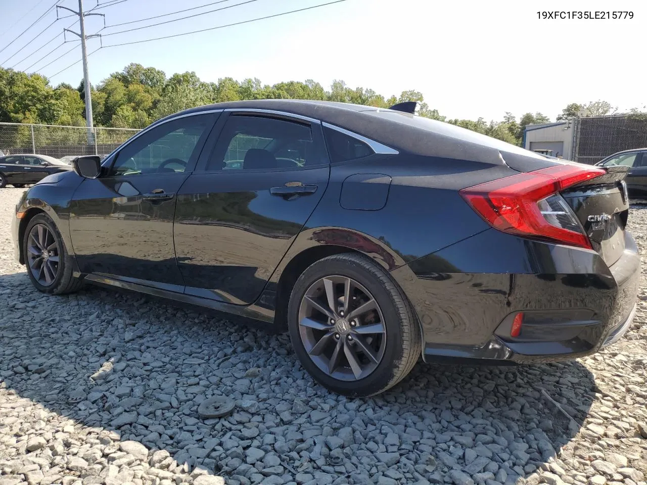 2020 Honda Civic Ex VIN: 19XFC1F35LE215779 Lot: 70902624