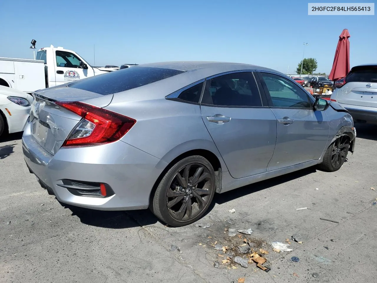 2HGFC2F84LH565413 2020 Honda Civic Sport