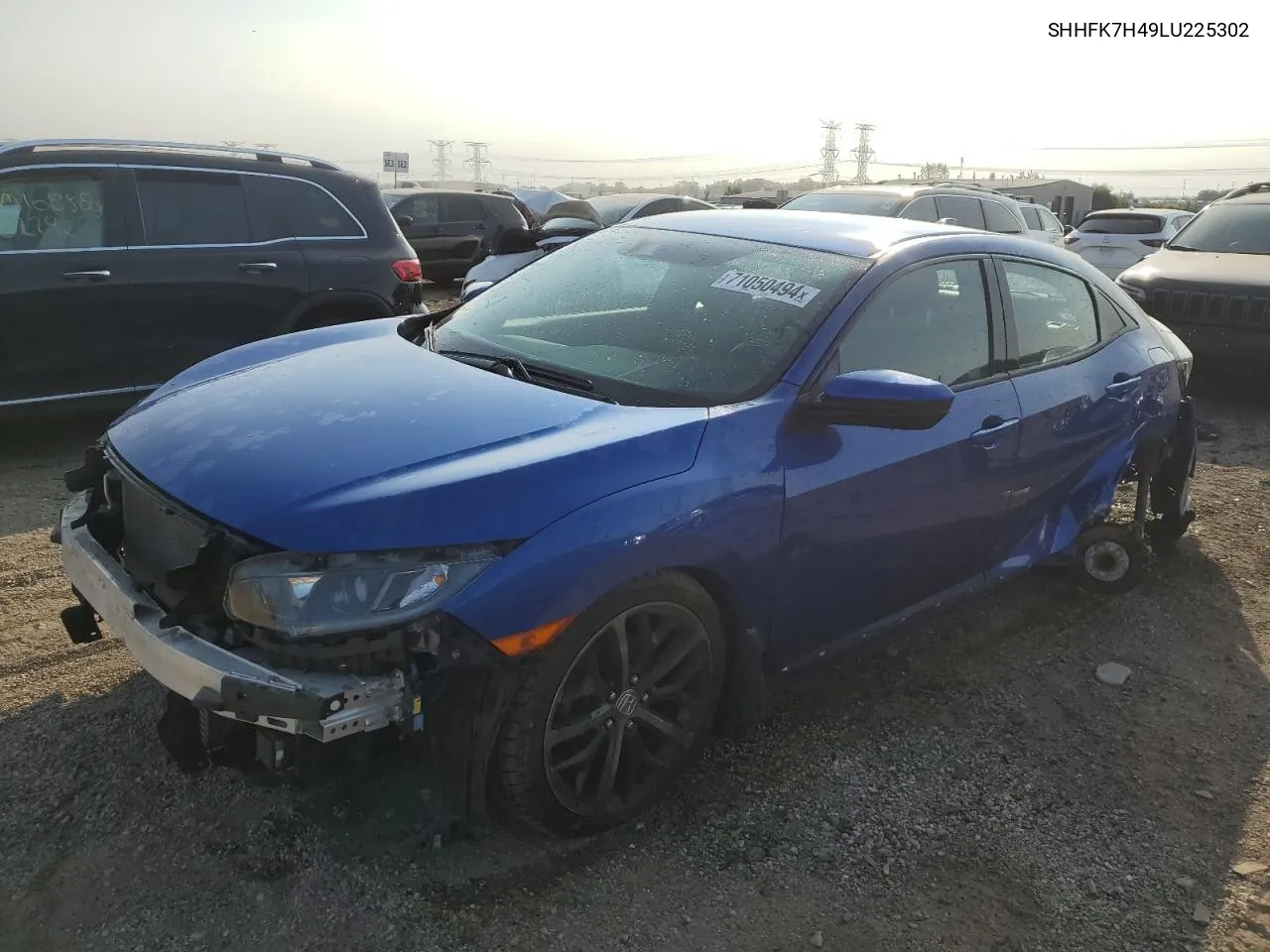 SHHFK7H49LU225302 2020 Honda Civic Sport