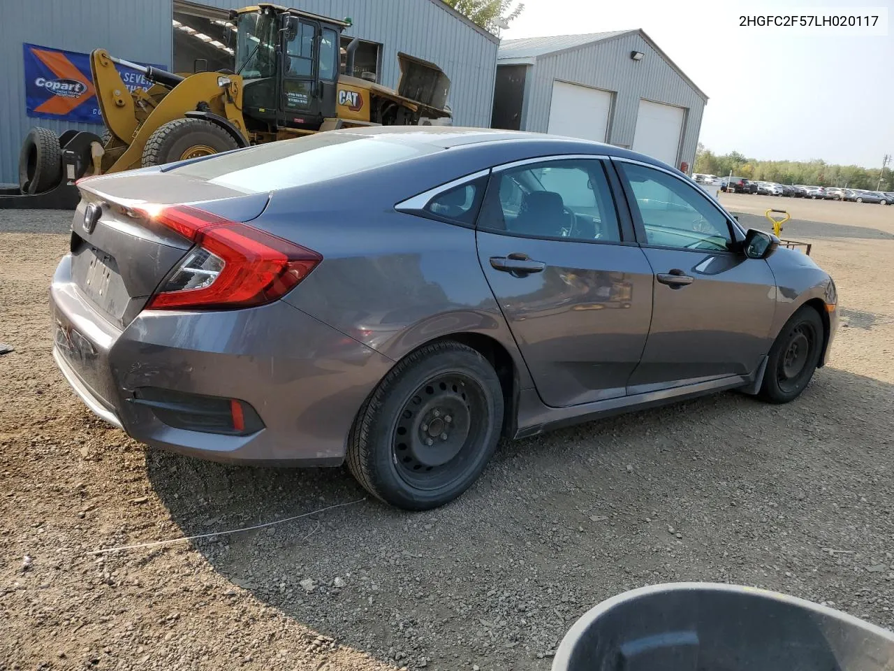 2020 Honda Civic Lx VIN: 2HGFC2F57LH020117 Lot: 71106174