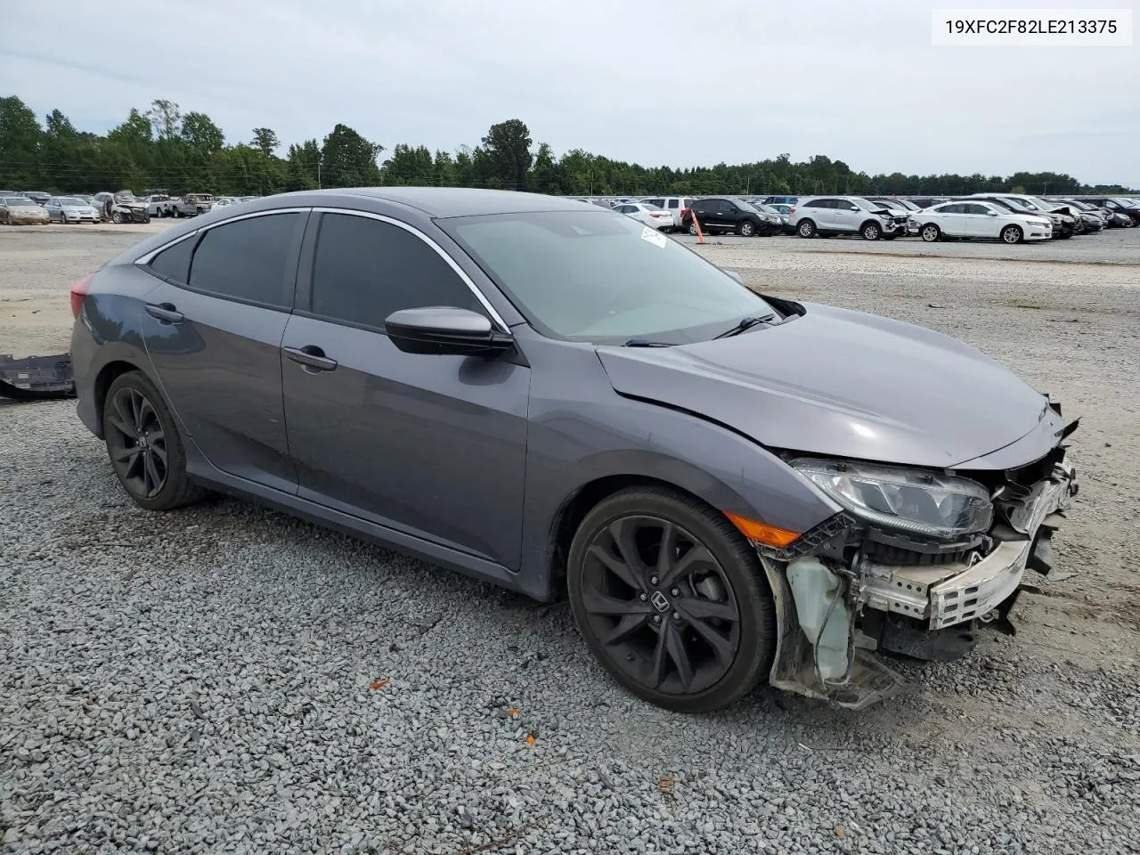 2020 Honda Civic Sport VIN: 19XFC2F82LE213375 Lot: 71159444