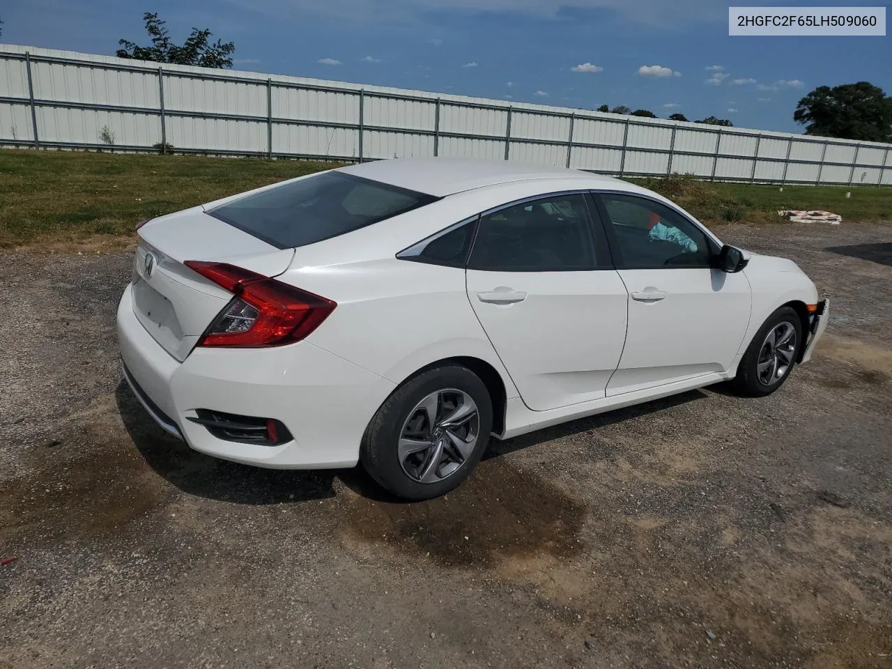 2020 Honda Civic Lx VIN: 2HGFC2F65LH509060 Lot: 71267254